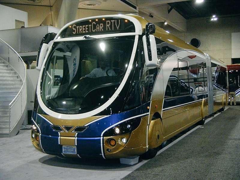 A 2008 Wrightbus Streetcar RTV built for the RTC in Las Vegas. 

This picture was taken at the APTA EXPO 2008.
