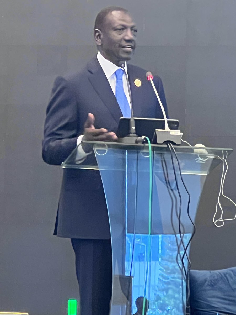 Africa will no longer be a passenger in the global space. We must have a clear say on the destination otherwise we will not sign up to agreements. It is time to shift from opportunity to results - ⁦⁦@WilliamsRuto⁩ ⁦@_AfricanUnion⁩ #presidentialdialogue on #GFAR