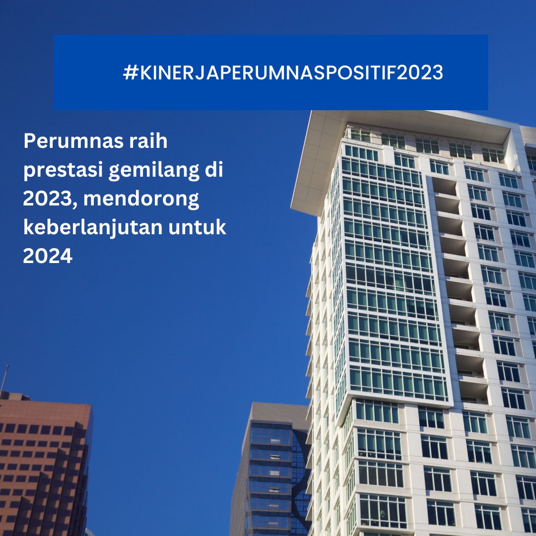 Onyekcuuu's tweet photo. keren nih, perumnas berhasil meraih prestasi gemilang di 2023, dan mendorong keberlanjutan untuk 2024 #KinerjaPerumnasPositif2023 https://t.co/PPRlQECxWH