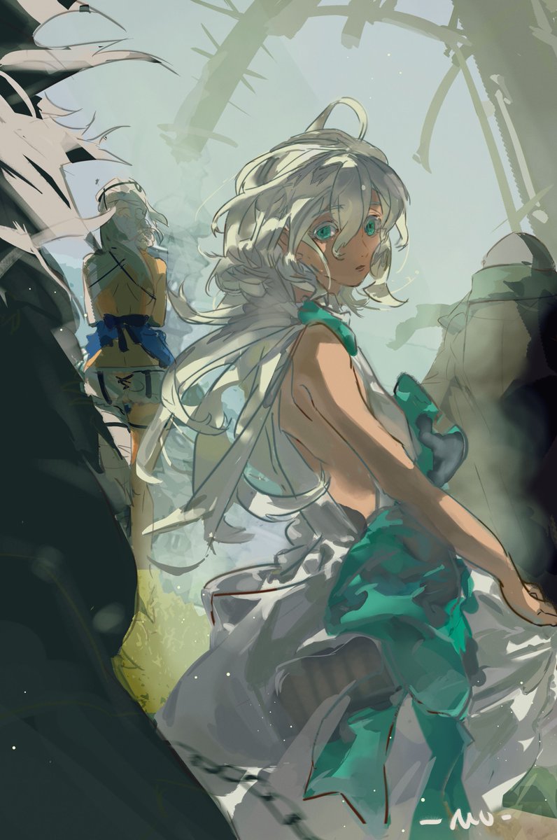 カイネ(NieR) 「」|M U(*☻-☻*)～のイラスト