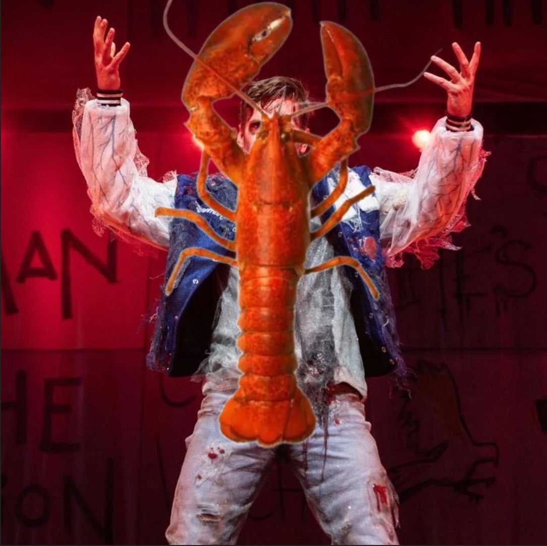 I'm a literal lobster
