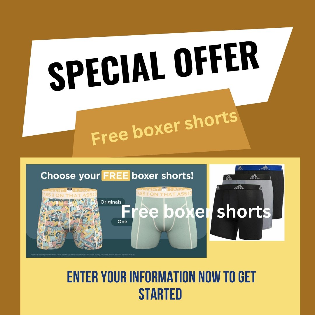 "🩳Free the #comfort!🎁Exciting news–we're giving away FREE boxer shorts!👏Get ready to #upgrade your #loungewear game. #Limited stock,so grab yours now!
👇
tinyurl.com/32fts6de
 #GiveawayAlert"
#Ripple #cryptomarket #KingIsBackv #TheKeralaStory #PTIPressConference #SpiderMan