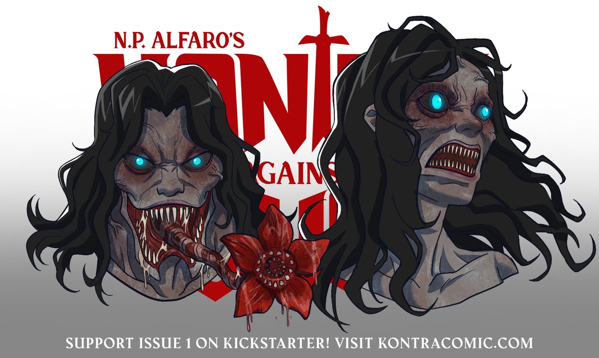 borgdraws's tweet photo. How about a kiss from an Aswang! Here's my Aswang design from @npalfaro's vision.

See more behind the scene sketches, designs, and works in progress as a backer for Kontra: Against Evil Issue 1 at #Kickstarter! For more info, link to #kontracomic is in my bio. https://t.co/t0bacEWXn1