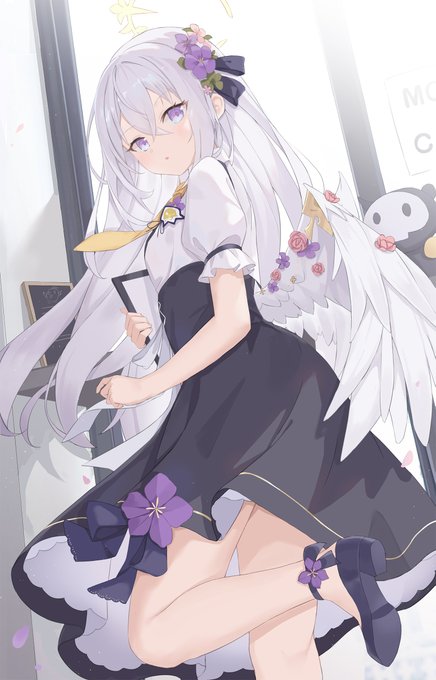 「white hair window」 illustration images(Latest)｜4pages