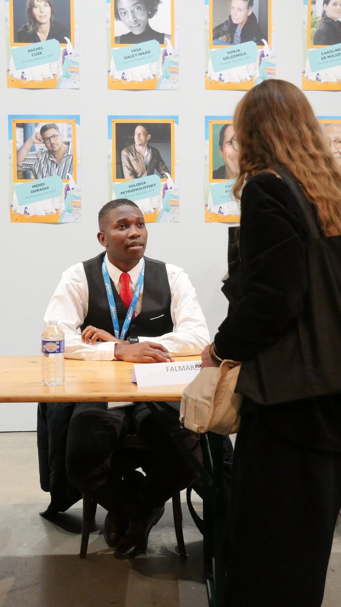 Grande rencontre au festival <a href="/AtlantideNantes/">ATLANTIDE</a>.

Crédit 📷 : Chloé Qui Conte