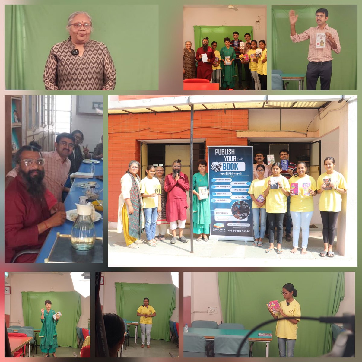Visamo Kids Foundation hosted a Book review session by Book Balm, a book review club from Surat founded by Dr. Vijay Savani in collaboration with BOOKS N BLISS CLUB of Ahmedabad   today.  
#book #loveforbooks #bookreview 
#bookbalm
#booksandbliss #visamokidsfoundation #Kalorex