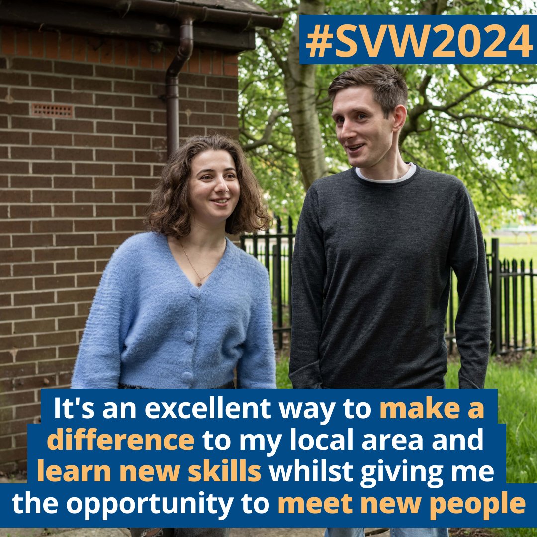 Our student volunteers come from all walks of life, gain confidence and lots of experience by supporting their local communities.

We couldn’t do what we do without you, thank you! 🎉 #SVW2024

Find out more about our opportunities ⤵️
bitly.ws/3auLu