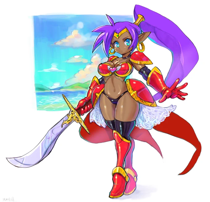 #ビキニアーマーシャンティ。 