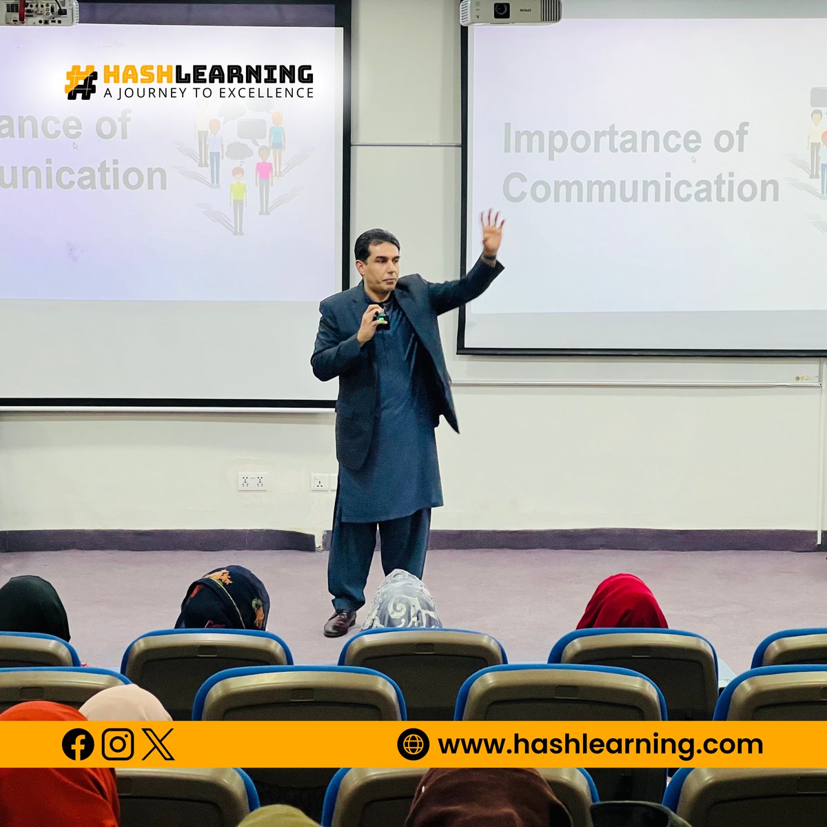 Hashlearning2's tweet photo. The Seminar at Gift University was specifically tailored for SFADA students. It focused on enhancing their communication skills and understanding of print media, offering specialized insights and guidance tailored to their field of study and future career paths. https://t.co/CHhUtHDf6Z