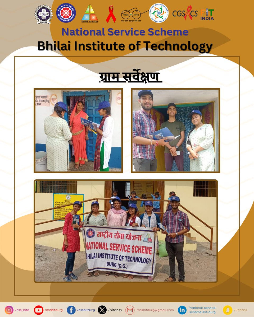 BitdNss's tweet photo. Jai Hind Everyone!🇮🇳

Day-3 of the 7-Day camp at Bhanpuri was carried with various activities with the motive "नशा मुक्त भारत के लिए युवा"
@NssChhattisgarh 
@NeetaBajpai5
@NSSRDBhopal
@_NSSIndia
@CGSacs
@NACOINDIA
@nsscsvtuCG
@dr_dsraghu
@Satyendrasahu96
@Mayank_v86 https://t.co/ex7CWzpnHC