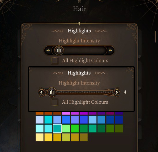 RDSakharine's tweet photo. Please return the old sliders @larianstudios
Aside from them looking much better, the NUMBERS where there! Please at least give us the numbers back!
I have memorized slider numbers for multiple characters, I can't eyeball this every time :(
#bg3 #patch6 https://t.co/zqbArGjrPz