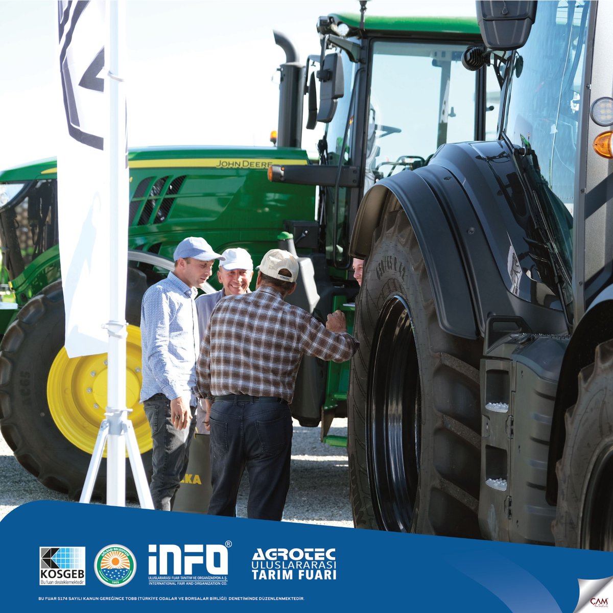 infofuar's tweet photo. AGROTEC 26. Uluslararası Tarım Fuarı 14-17 Eylül tarihleri arasında Ankara Gölbaşı Fuar Alanı’nda gerçekleşti.
#çamgrup
#infofair
#agrotec
#tarım
#agrotecankara
#ankaratarımfuarı
#tarımmakinaları
#tarımteknolojileri
#tarımfuarı
#gölbaşı https://t.co/V35SM5T0Ot