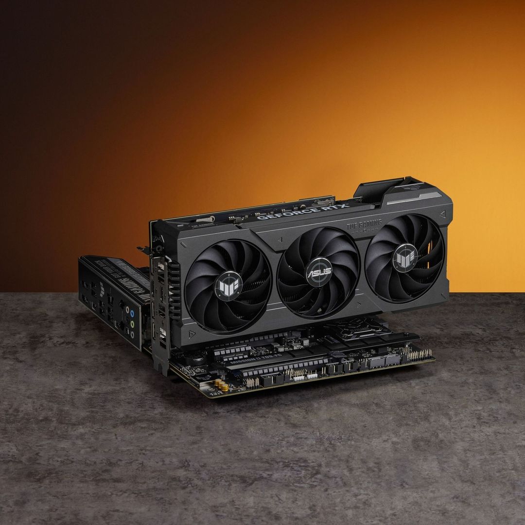 ComputersPrince's tweet photo. Redefine your gaming experience with the TUF Gaming GeForce #RTX4070SUPER graphics card. Immerse yourself in a world of blisteringly fast performance and mind-blowing graphics. 💯🔥 ⁣

#asus #graphiccard #pc #setup #esports #gaming https://t.co/aPWwOQttZO