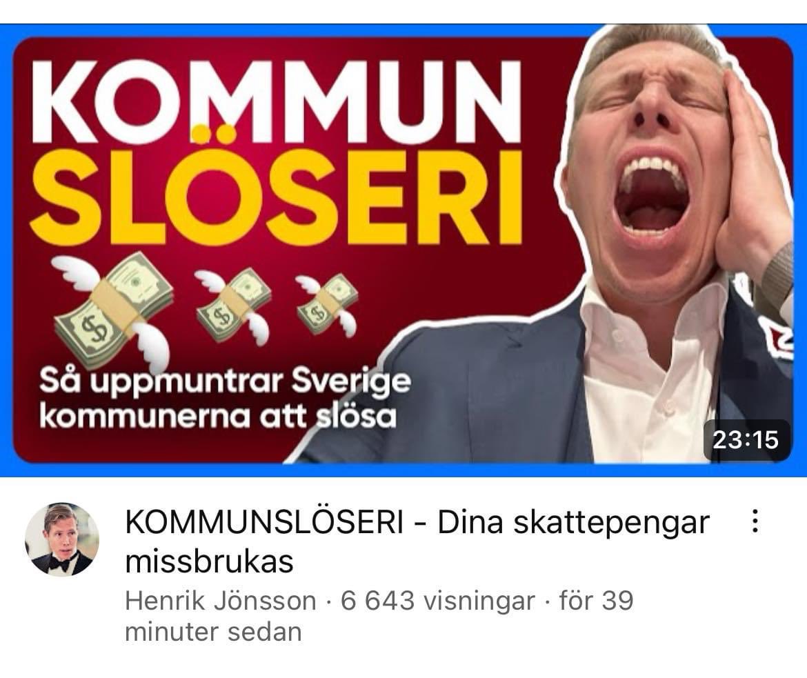 Förfärligt! Förskräckligt! Förfasligt! Mer läskig subversiv propaganda från den skumme påverkansagenten Henrik Jönsson! Vad ni än gör titta inte! Passa på att inte titta särskilt mycket nu innan Baudin lagstiftar mot denna horrör!! 

Jag lägger en länk här så att ni kan låta bli