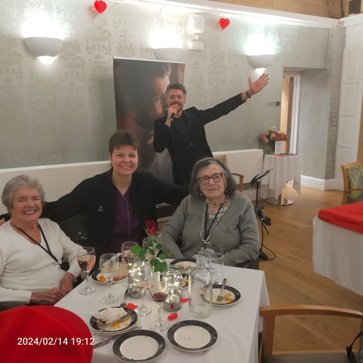 WestHallSurrey's tweet photo. Throwback #valantinesday with @danbrewerton #CheeseAndWine night #WestHall #HappyLiving https://t.co/PqQi4mEaGg