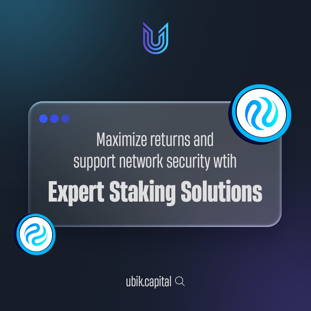 ubikcapital's tweet photo. Choose #UbikCapital as your trusted #Injective validator. With our expertise and reliable infrastructure, you'll maximize your staking returns and help secure the network. πͺ #INJ #Staking #DeFi #CryptoValidators https://t.co/pWJtZ6pl3D