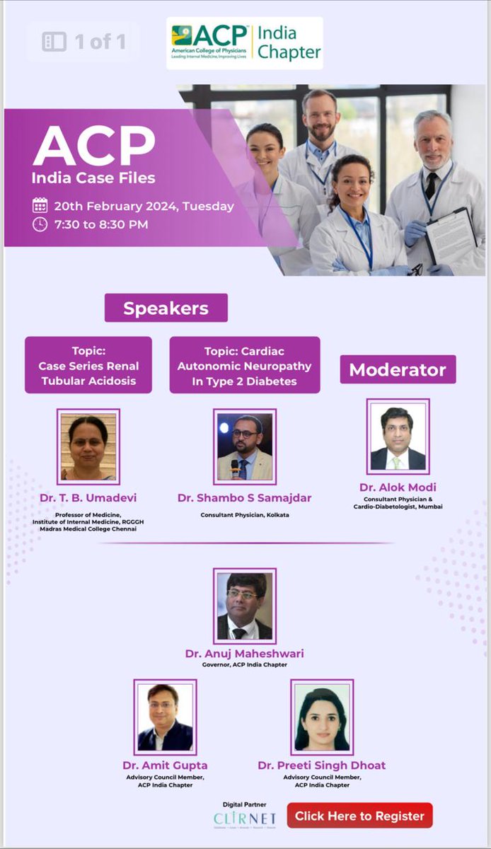 Do attend the next in the most popular ACP India case files which is happening on Feb 20 2024. Pl see the flyer below.