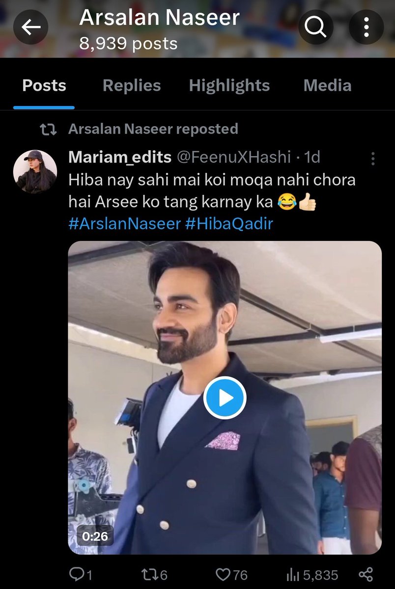 FeenuXHashi's tweet photo. Sir bhut shukria apka 🤝🏻
#ArslanNaseer #CbaArslanNaseer #Cbaarmy https://t.co/rbhYI8BUuc
