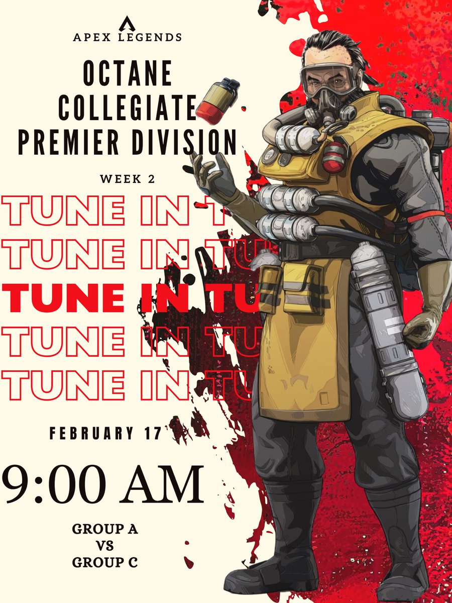 CPPEsports's tweet photo. It’s that time of the week! 🗣️

Bronco Esports Crimson will be competing in Week 2 of Octane Collegiate Premier Division. Lets show support to the team! https://t.co/rpXVTHJE2E
