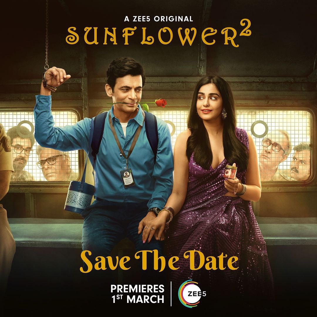 Sonu aur Rosie ki date nahi, we're talking about Sunflower S2's date. Save karlo!
.
#SunflowerS2 premieres 1st March, only on #ZEE5
.
#OCDTimes #SunilGrover #AdhaSharma #RanvirShorey #AshishVidyarthi #ShonaliNagrani #RiaNalavade #SonalJha #MukulChadda #GirishKulkarni #RadhaBhatt…
