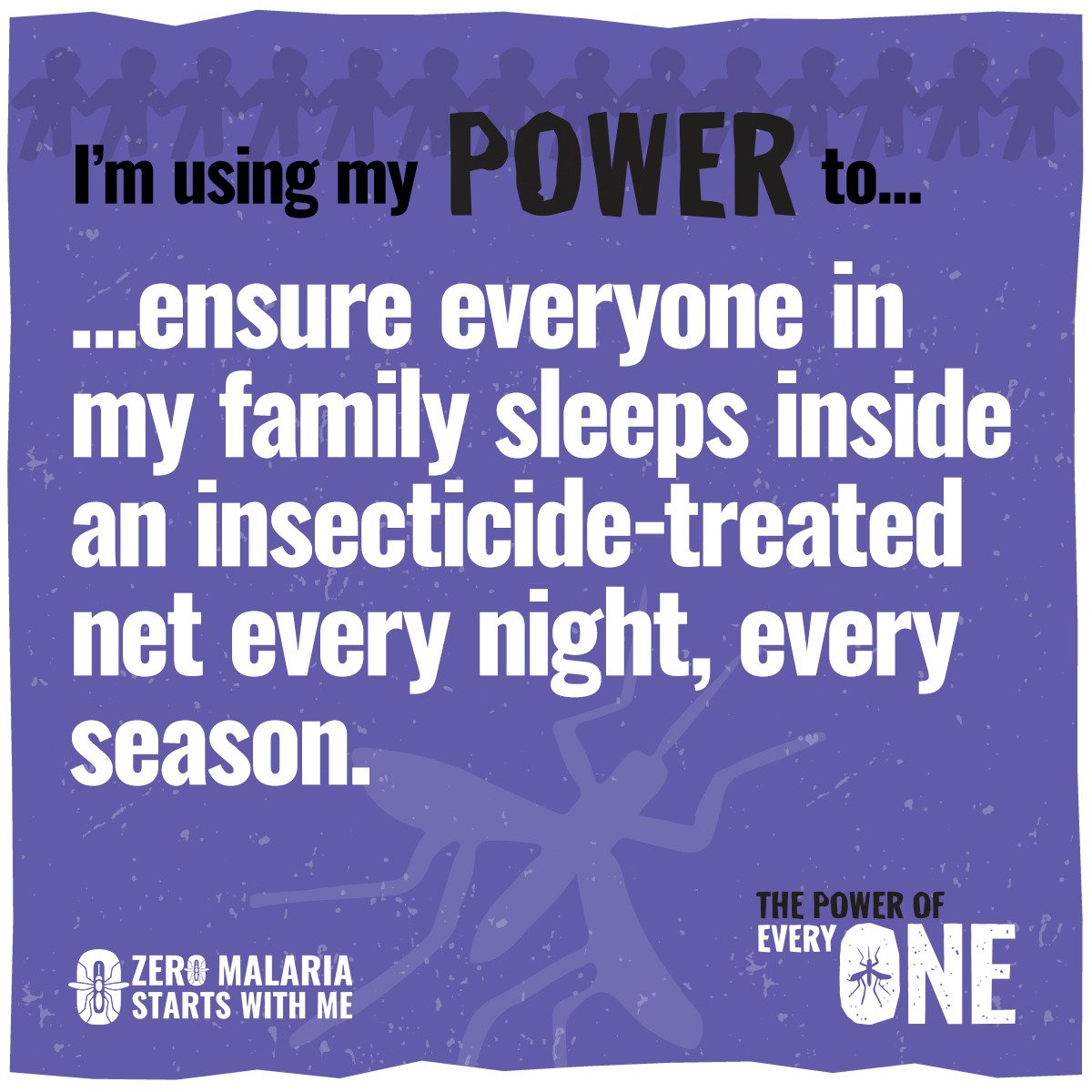 Sleeping under an insecticide treated mosquito net,is one of the primary ways of preventing malaria infection #ZeromalariaKE #PowerOfEveryOne