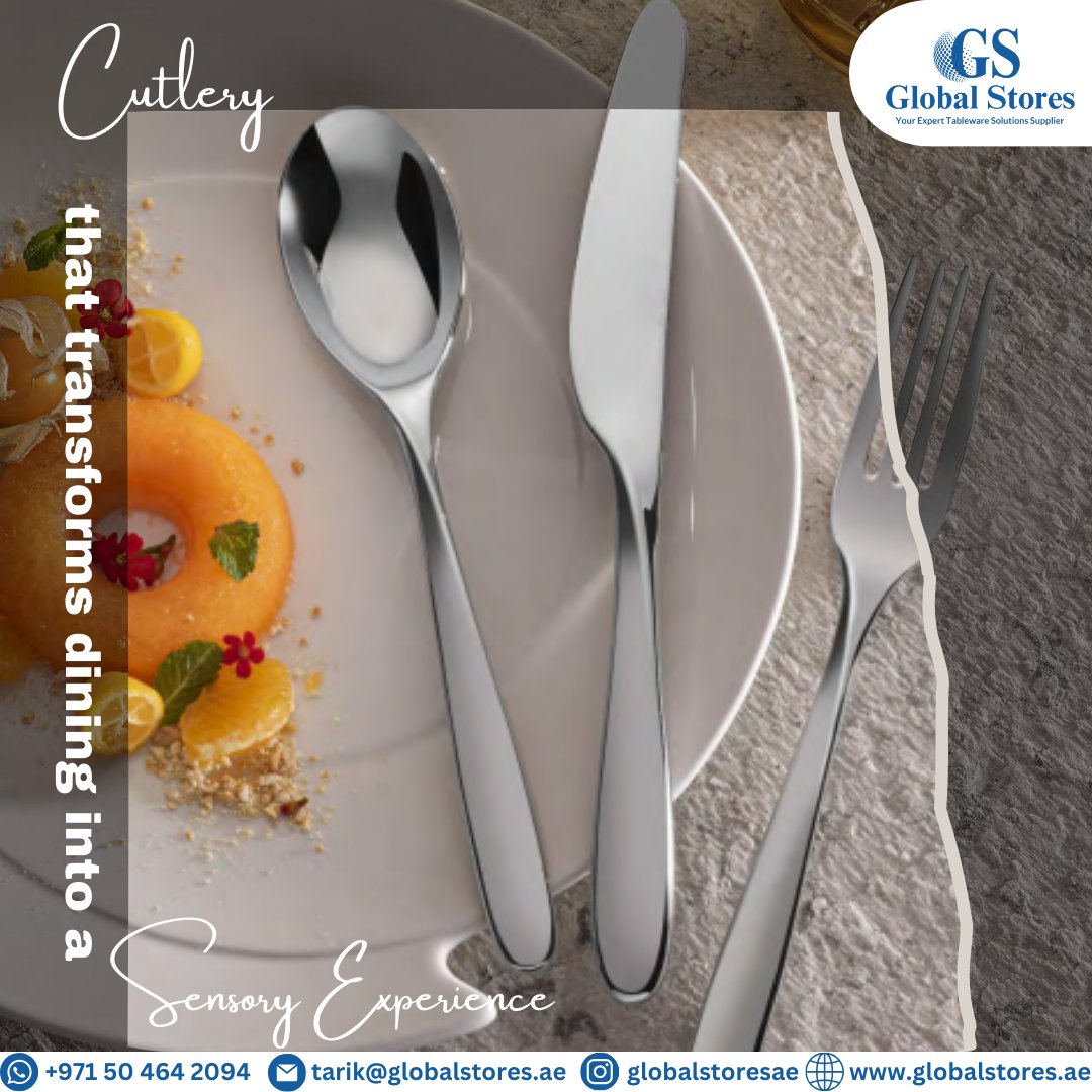 globalstoresae's tweet image. Cutlery that transforms dining into a sensory experience. #TableElegance

Visit our Showroom at Office #902, 9th floor Ajman Chamber of Commerce, Al Nakhil 2, Ajman, UAE

Contact us:
📞 +971 50 464 2094
✉️ tarik@globalstores.ae
🌍 globalstores.ae

#GlobalStores