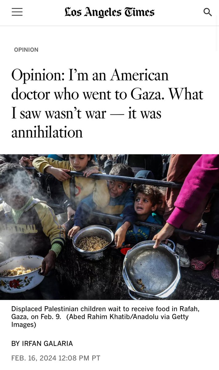 Netanyahu said it: “Total victory”
means total annihilation 

It’s happening