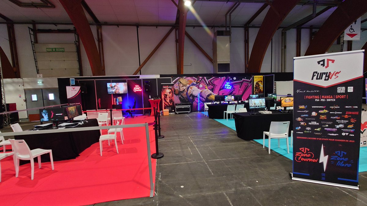 ℙ𝕣𝕖𝕞𝕚𝕖𝕣 𝕛𝕠𝕦𝕣 𝕕𝕦  <a href="/GeekDaysShow/">Geek Days</a> 🔥
🎮  Zone libre  (Manga, bagarre, fc24)
🏆  Zone tournoi (#T8 &amp; #SFV6)

A toute suite 🔥 #Furyvs #Geekdays