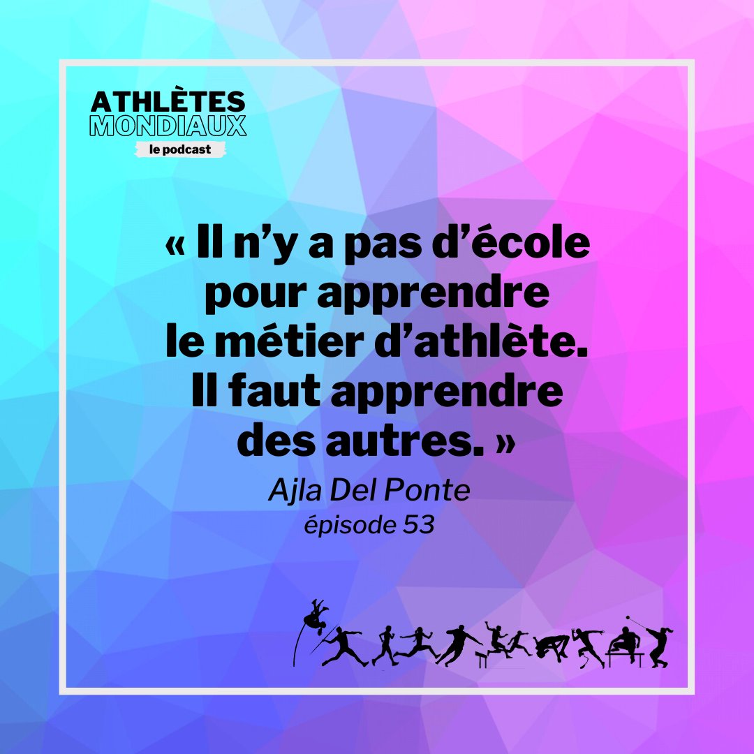 Extrait de l'épisode 53 avec Ajla Del Ponte (<a href="/ajletta/">Ajla Del Ponte</a>).

🎧 smartlink.ausha.co/athletesmondia…