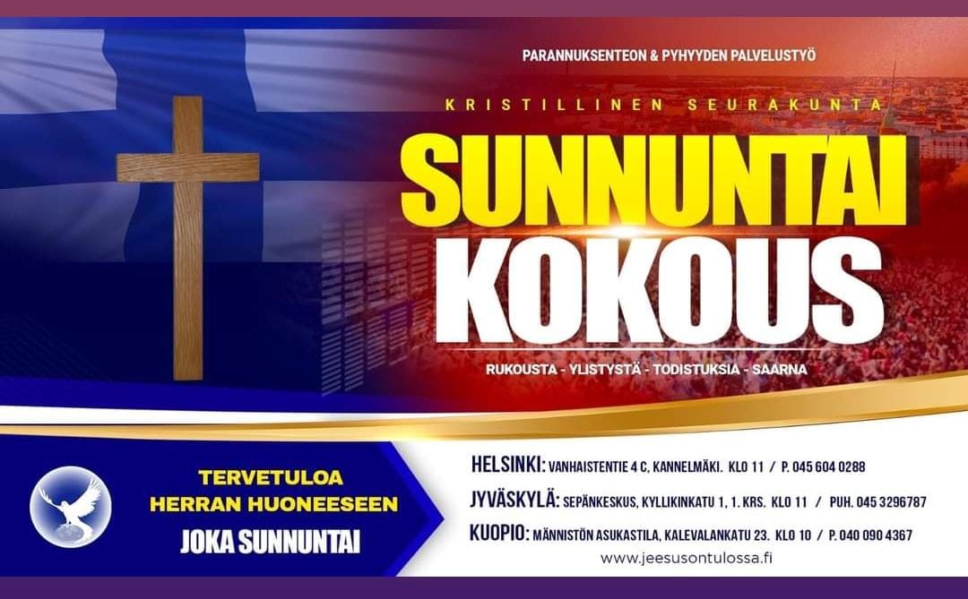 Parannuksenteon ja Pyhyyden palvelustyö tweet media