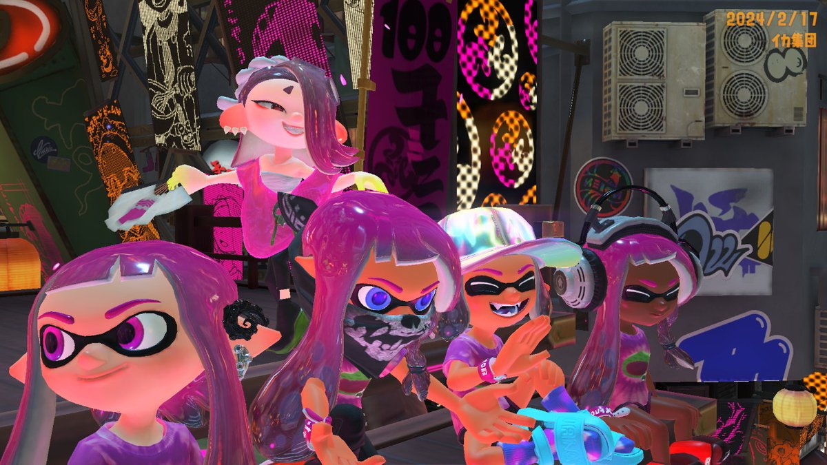 スプラトゥーン「100倍マッチ勝った! #スプラトゥーン3 #Splatoon3 #Ninten」|アップル🍎🍏のイラスト
