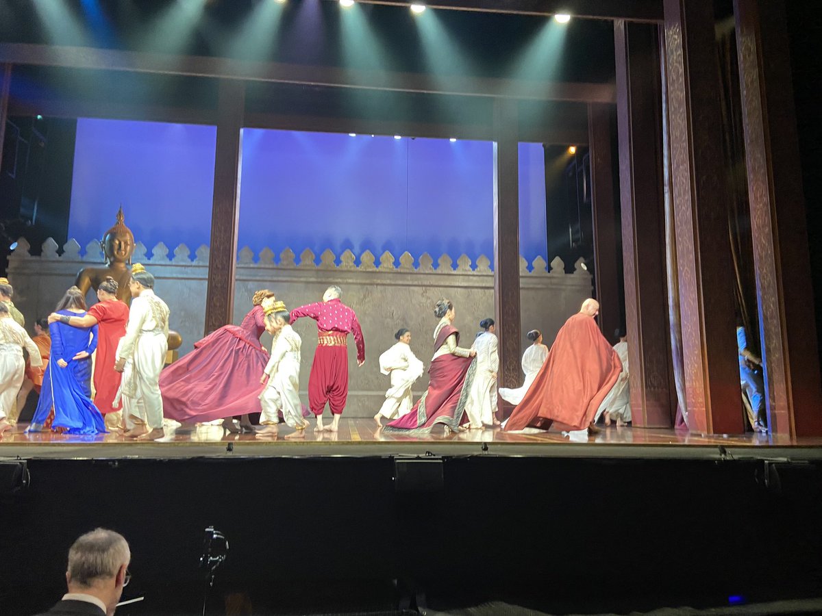 Absolutely loved seeing my friend Chi play Kralahome yesterday in The King and I. Made my day. X
