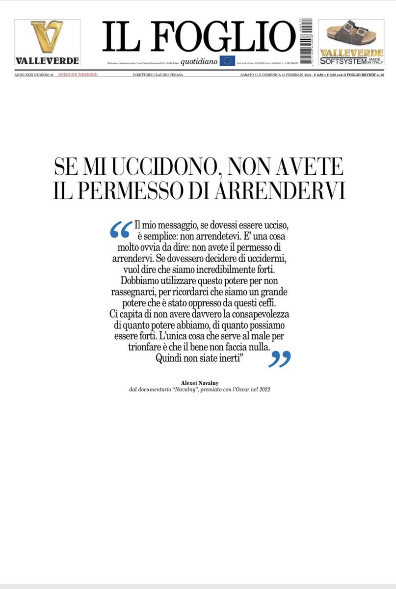 claudiocerasa's tweet photo. Oggi sul Foglio https://t.co/sLECqXBGeJ