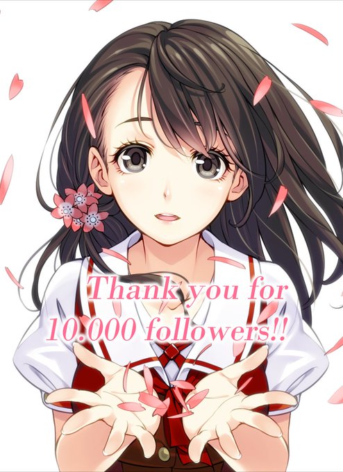 1万フォロワー感謝です!大人しいバージョン😊 