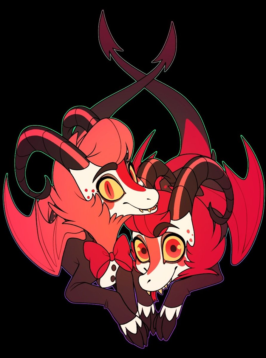 Pocki072's tweet photo. Been on a #hazbinhotel craze lol
#HazbinHotelLucifer #HazbinHotelAngelDust #hazbinhotelrazzledazzle #fanart #poscaart https://t.co/yLne3WtAVF