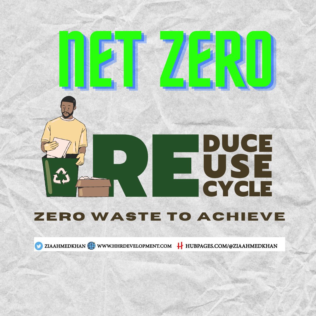 There is big talk on achieving 'Net Zero'. 

Recycling will reduce Carbon Emission, it will reduce exploitation of earth, 

#netzero #netzeroemissions #netzerocarbon #netzerotransition #waste #recycling #reduce #reuse #carbonemissions #climatechange