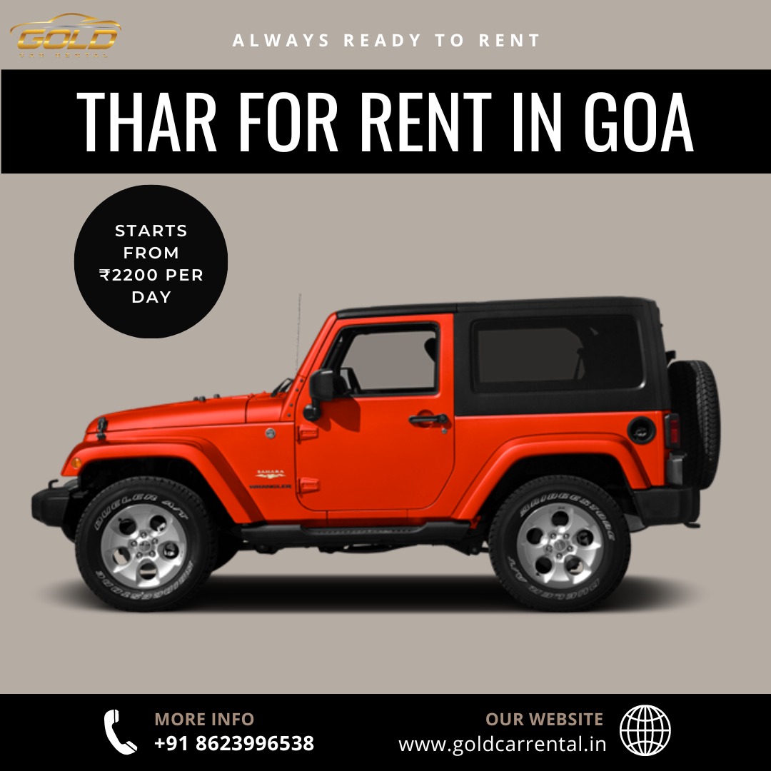 Explore Goa in Style with Thar for Rent
tinyurl.com/3r893tcc
#carrental #rentacar #selfdrivecars #selfdrivecarsingoa #carrentalservice #Goa #exploregoa #goacarrental #goaselfdrive #freedomtoexplore #tharforrent #goaexploration #offroadadventure