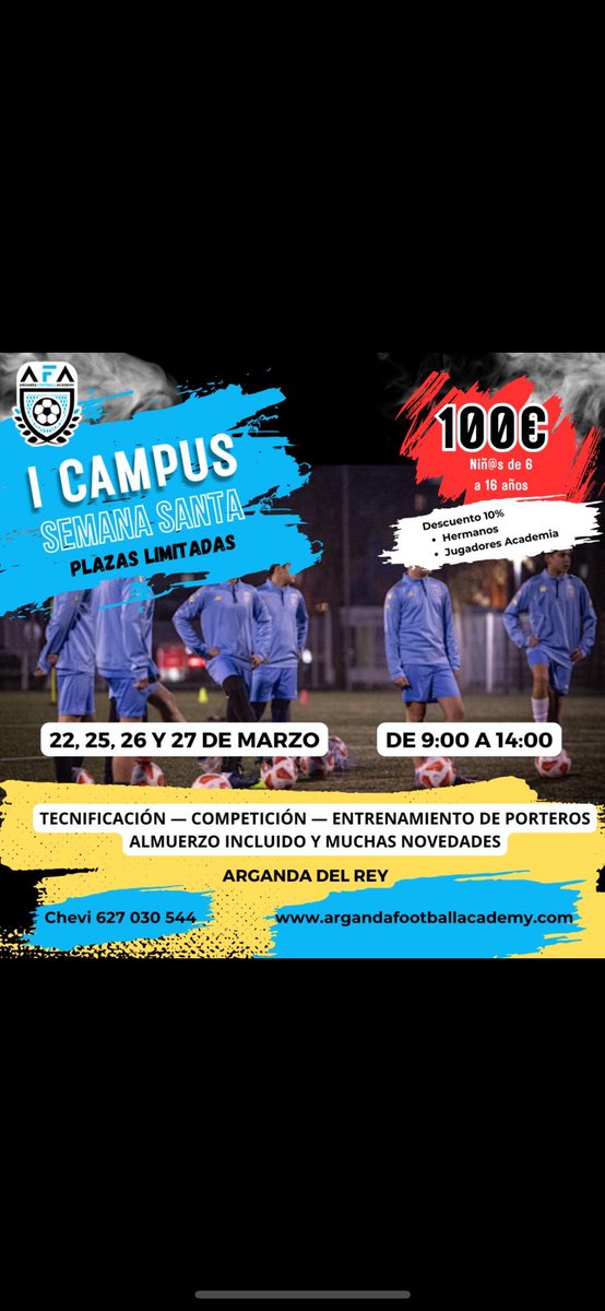 ¡¡ Llega nuestro I Campus de Semana Santa 2024 !!