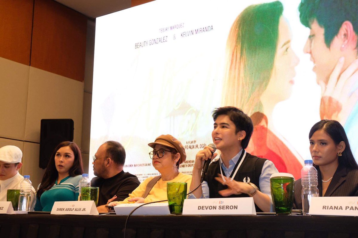 TeejayNationOfc's tweet photo. #AfterAllMediacon 

Starring Beauty Gonzales, Kelvin Miranda and Teejay Marquez 

Directed by Aldolf B. Alix, Jr., DGPI

In cinemas this February 28 

#TeejayNationOfficial
#TeejayMarquez || @teejaymarquez https://t.co/Ops6IttKHA