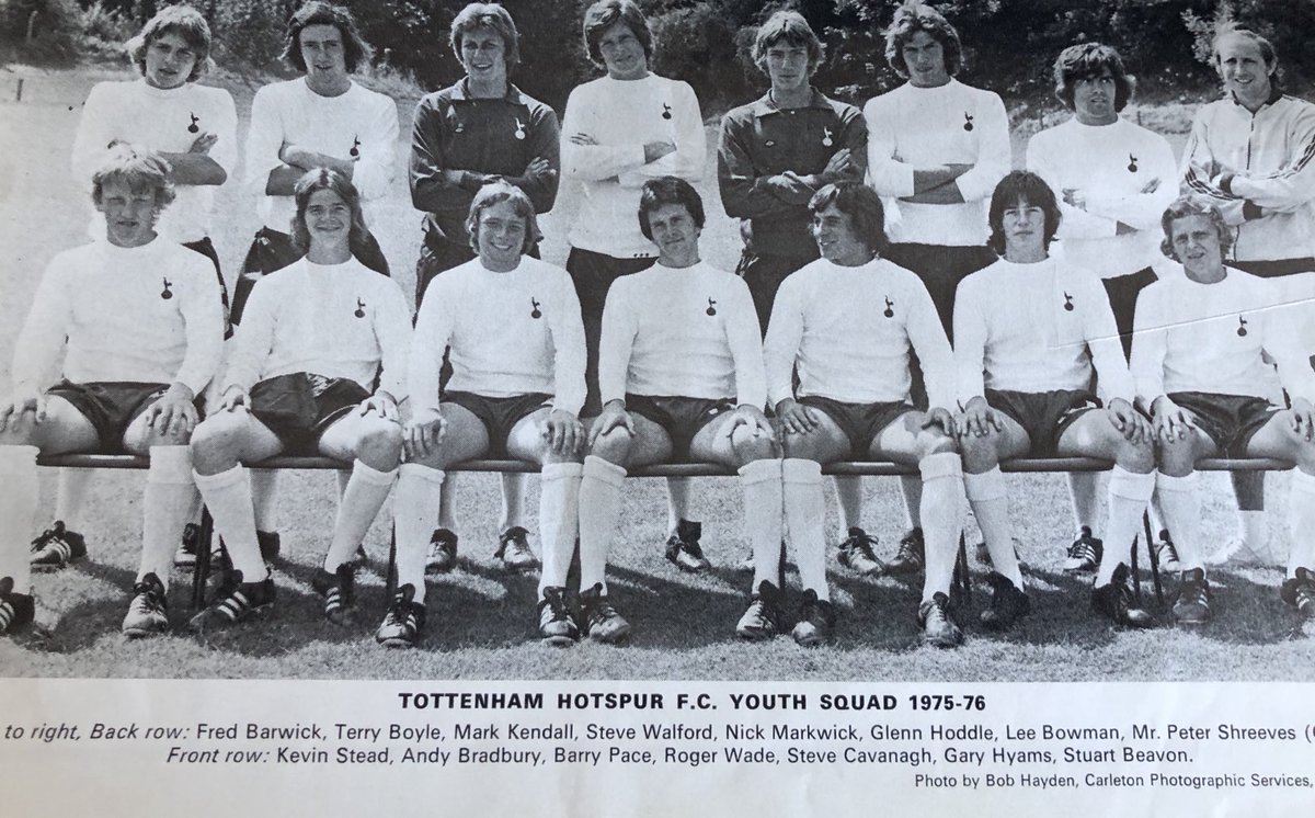 kevhillsy's tweet photo. Spurs youth team 1975-76 #ghod https://t.co/RPDatuMpQs