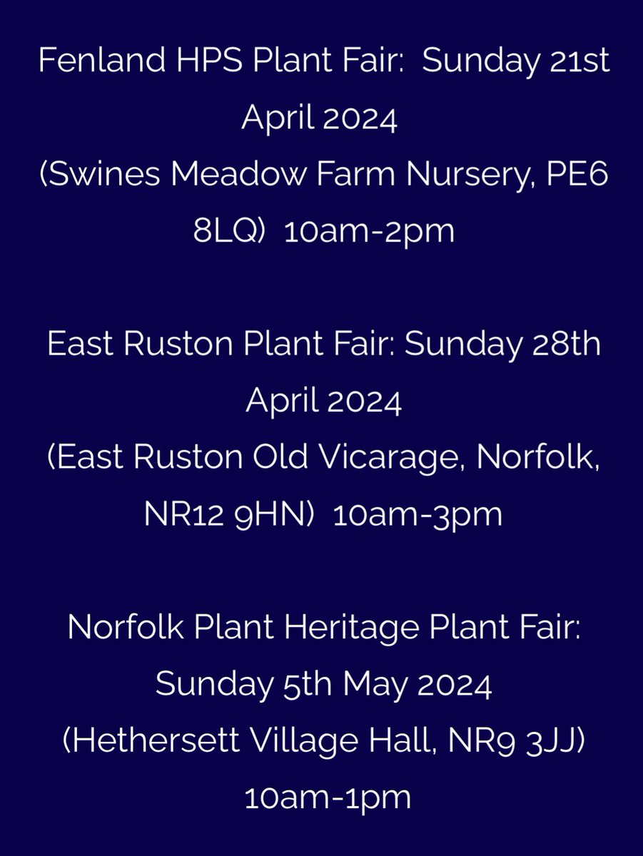 We continue to add new events this season to our diary but here are our first 3 plant fairs for this season! We look forward to sharing more plants this year!#peatfreegrower #plantfairs #events #plantsales #seagatenurseries #mailorderplants #2024 #outandabout #sellingplants #iris
