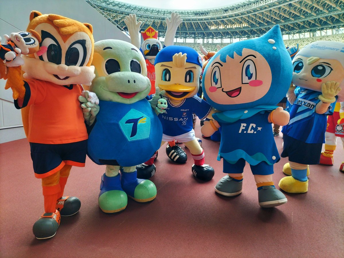 本日、『FUJIFILM SUPER CUP 2024』にて開催されたマスコット大運動会