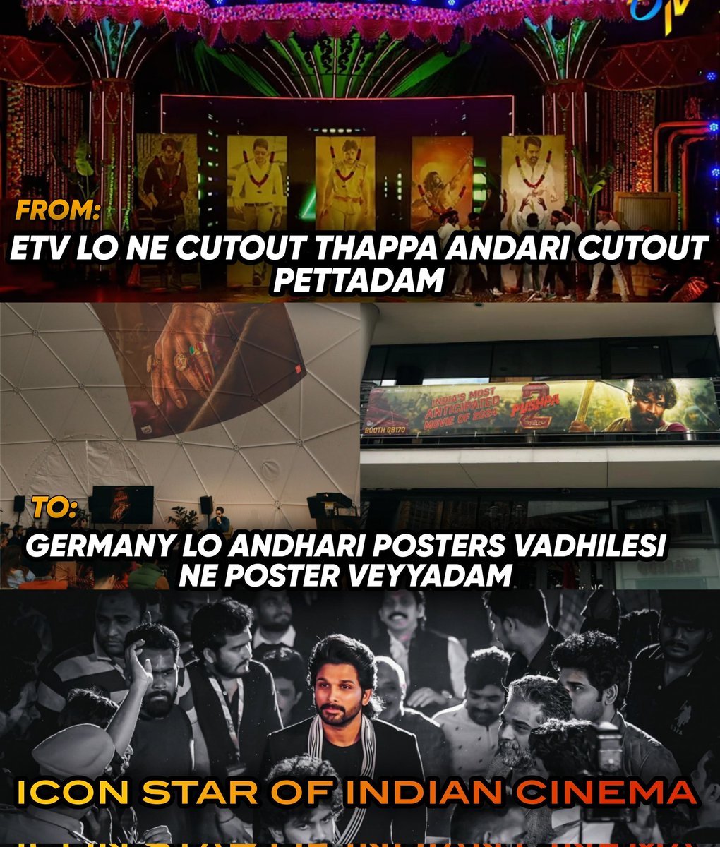 Whatta journey @alluarjun 🔥Proud to be ur fan anna 🛐

#Pushpa #Pushpa2TheRule #AlluArjun #Berlinale2024 #BerlinFilmFestival