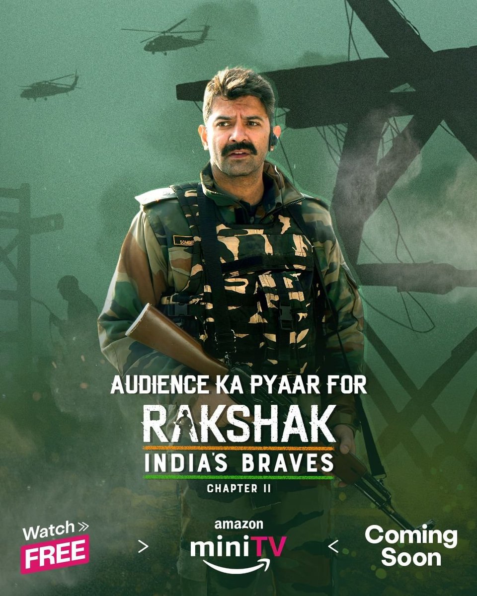 Film #RakshakIndiasBraves: Chapter II’ Coming Soon On #AmazonMiniTV.
Starring: #BarunSobti, #SurbhiChandna, #AmitGaur, #VishwasKini & More.
Directed By #AjayBhuyan.

#RakshakOnAmazonminiTV #RakshakChapter2 #OTTUpdates #MovieSpy

Follow @MovieSpyy For Latest Entertainment Updates.