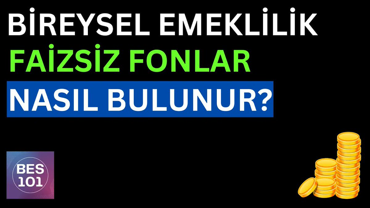 Katılım endeksine uygun faizsiz BES fonu arayanlar için  kapsamlı rehber. Mutlaka göz atın.

Bol kazançlar.

youtu.be/X5CBllL8s_s