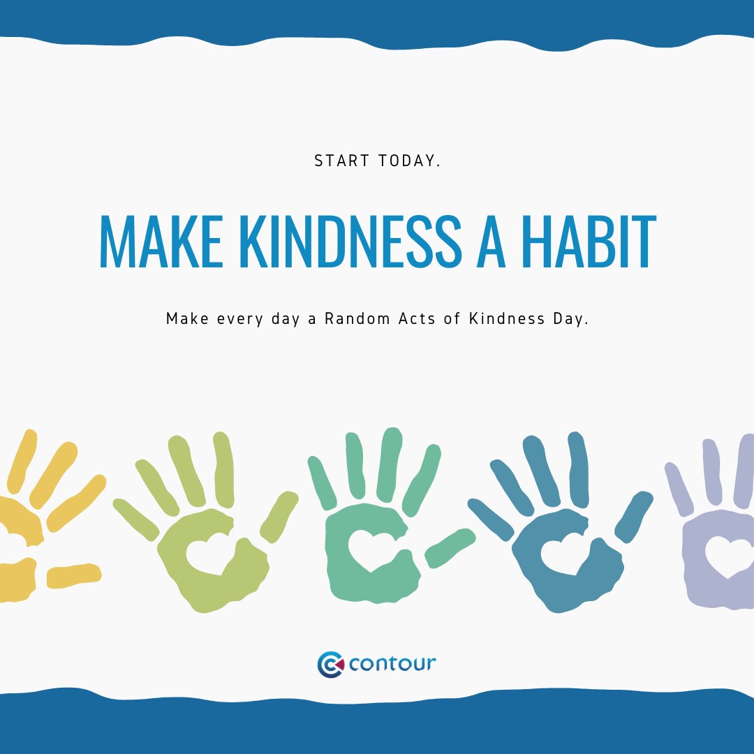 Happy Random Acts of Kindness Day! It can be holding the door open for someone or volunteering your time to support those in need, every act of kindness matters. So, what random act of kindness will you perform today? Share your stories below #SpreadKindness 🌈✨