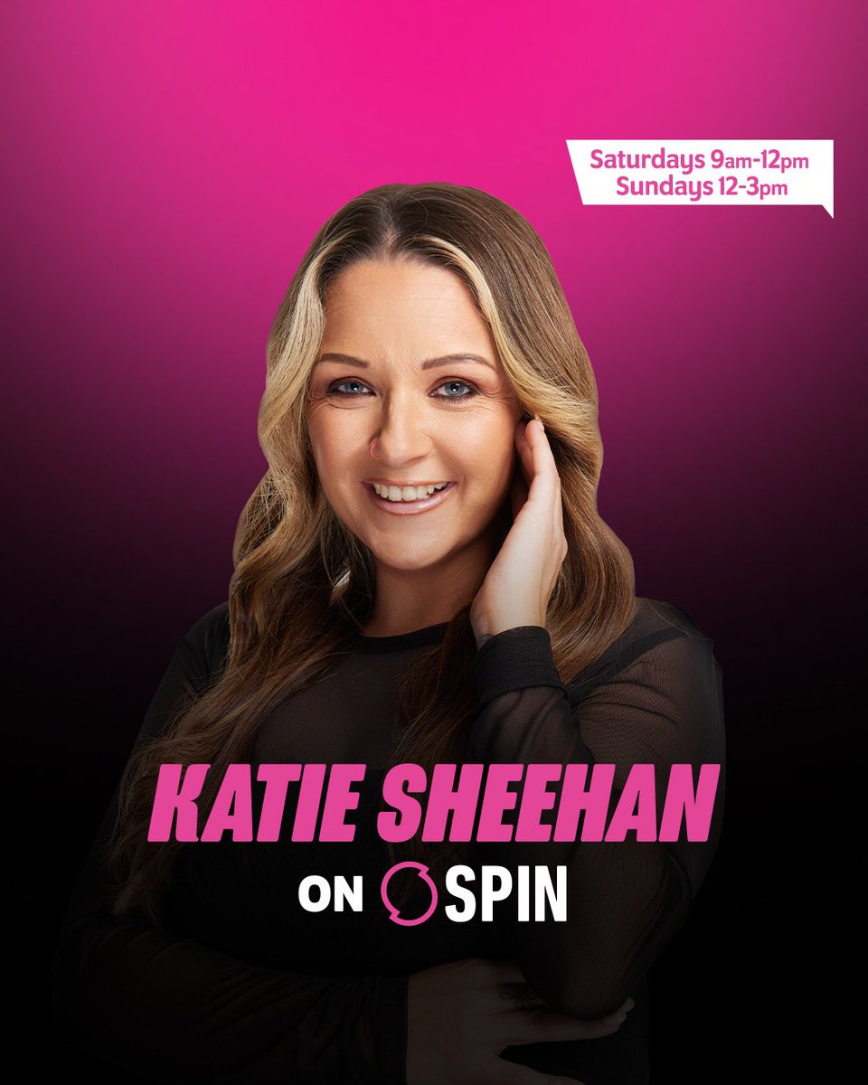 Coming up on Spin Now with ✨ @katiesheehan87 & 📚 @griffithcollege ♥️ @Robert_Grace 📝 @eva2k14 🎶 @HermitageGreen @BarryMurphyHG 🍩 #NomTreats 🎧 @shayneMulroone1 🔥 #DecadeDominator & a surprise or 2 🪳 Get in touch 📲 087-7102103