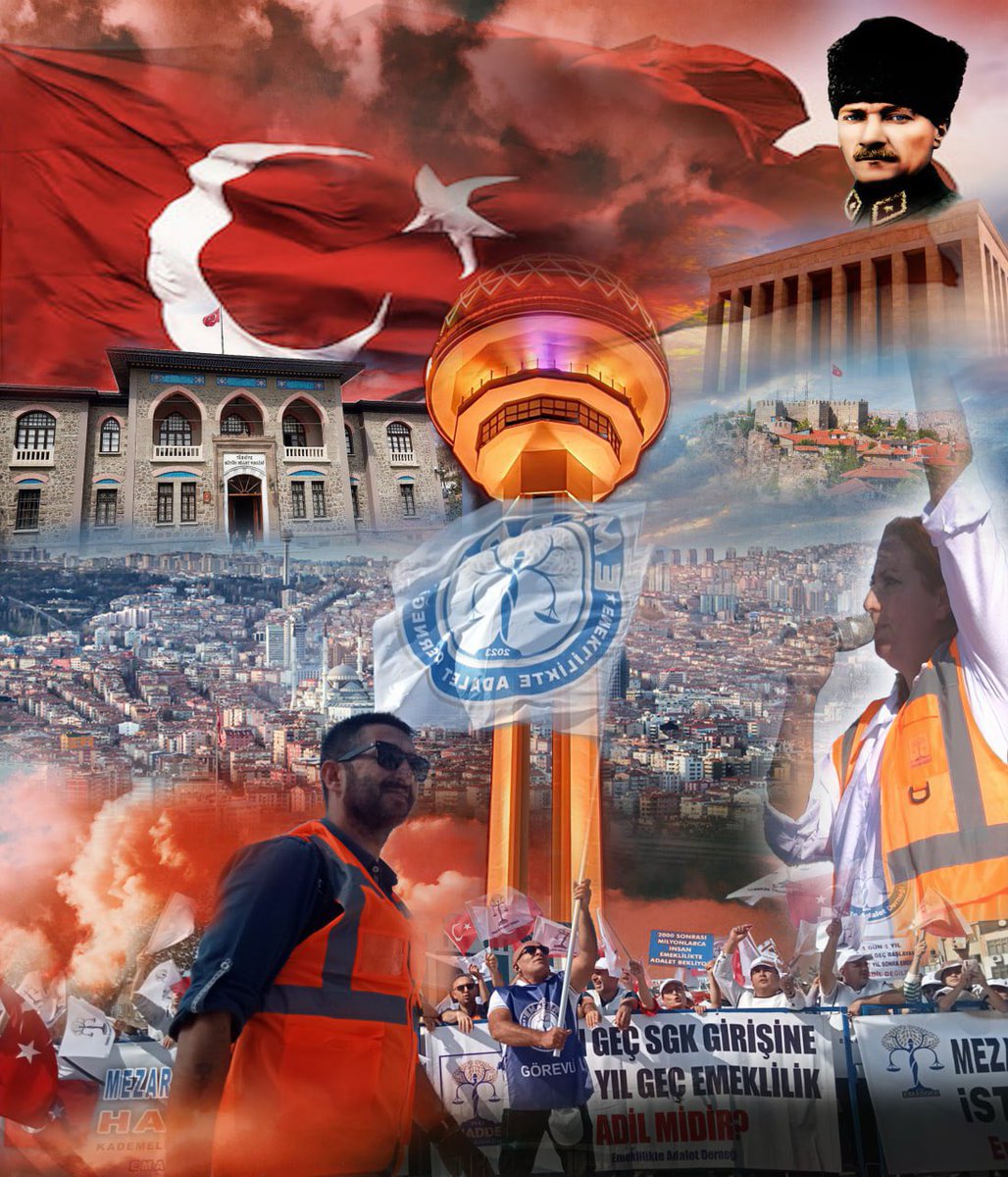 YOKUŞTA AKMAYAN TER, İNİŞTE GÖZYAŞI OLUR.

TAG DUYURUSU 📢📢📢

👇👇👇👇👇👇👇👇👇

#KademeliEmeklilikAnkarada

17 - 20 yıl beklememek için bir kez daha Gazi Meclisimize  Türkiye’nin tam kalbinden sesleniyoruz: 🔉

18 Şubat 2024 
BÜYÜK ANKARA MİTİNGİ

<a href="/EmadDernegi/">EMEKLİLİKTE ADALET DERNEĞİ ⚖️</a>