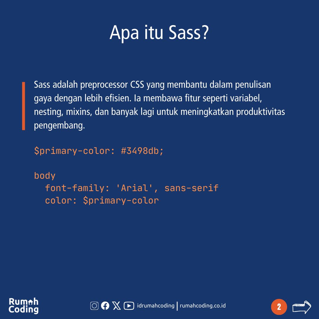 idrumahcoding's tweet image. Waktu pertama belajar CSS, ada pertanyaan yang mengganjal, yaitu Knp CSS tidak bisa pakai variabel atau inheritance layaknya coding di Javascript atau lainnya. Jadi harus banyak menulis ulang code style di banyak tempat. Ternyata sy tidak sendiri, banyak programmer lain mengalami