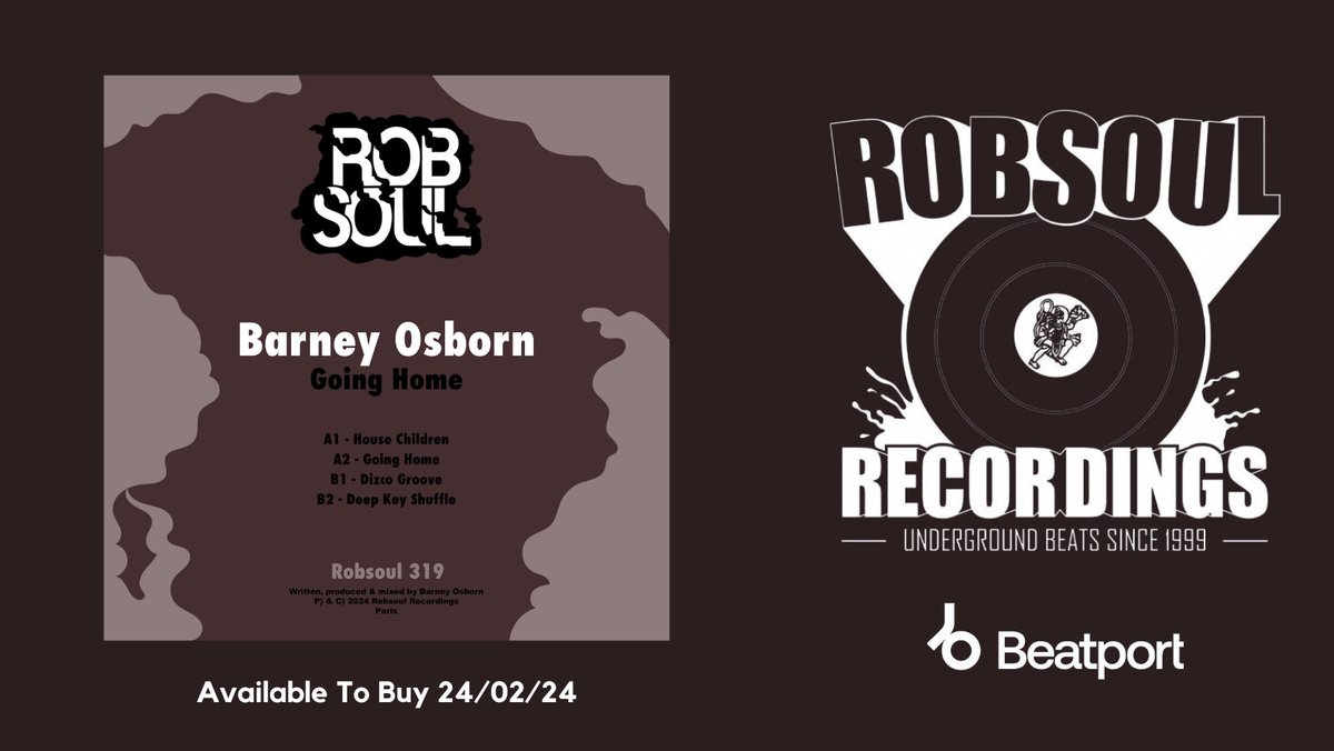 Now available to pre-order @beatport beatport.com/release/going-… #housemusic #robsoulrecordings